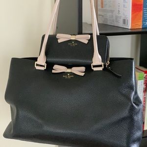 Kate spade purse and matching wallet!